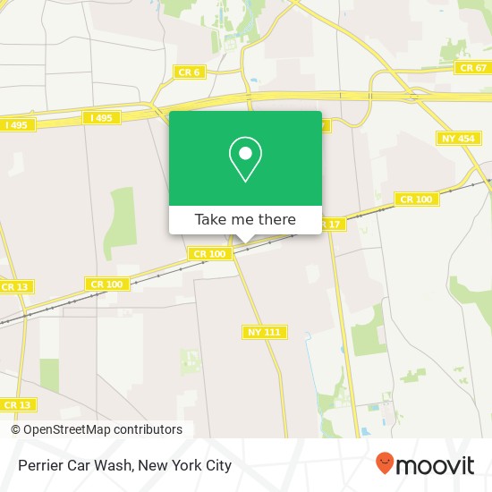 Mapa de Perrier Car Wash