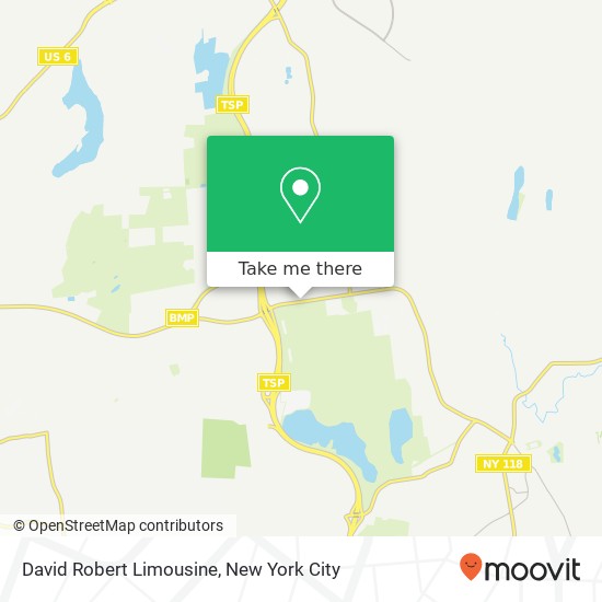 Mapa de David Robert Limousine