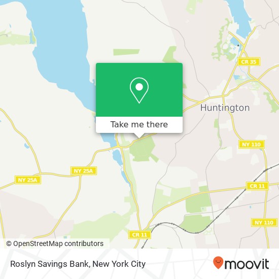 Roslyn Savings Bank map