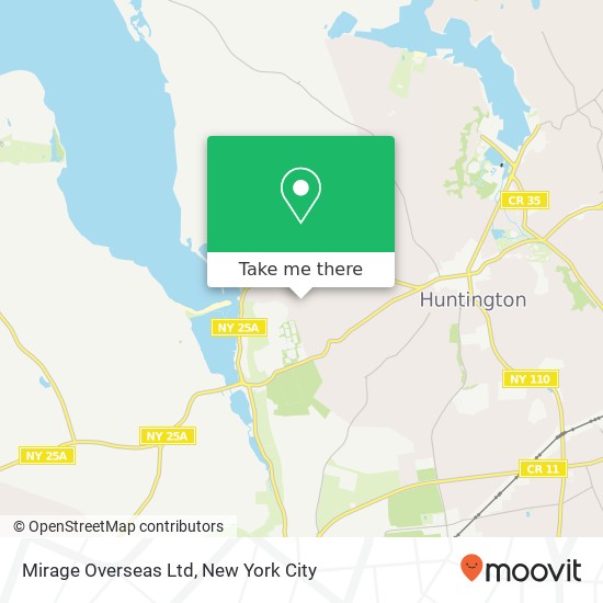 Mirage Overseas Ltd map