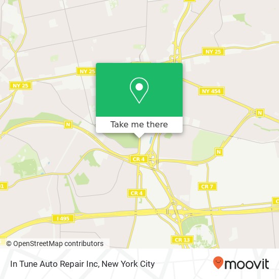 Mapa de In Tune Auto Repair Inc