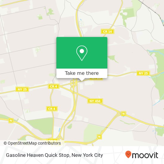 Mapa de Gasoline Heaven Quick Stop