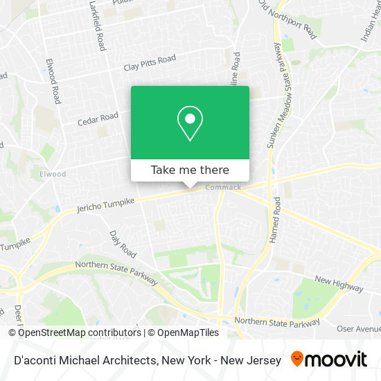 Mapa de D'aconti Michael Architects