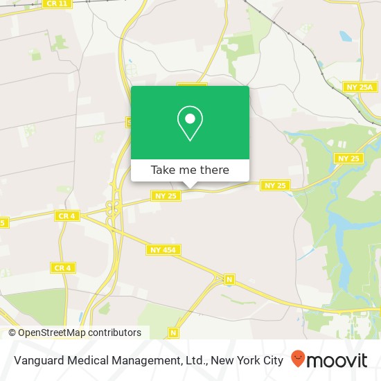 Vanguard Medical Management, Ltd. map