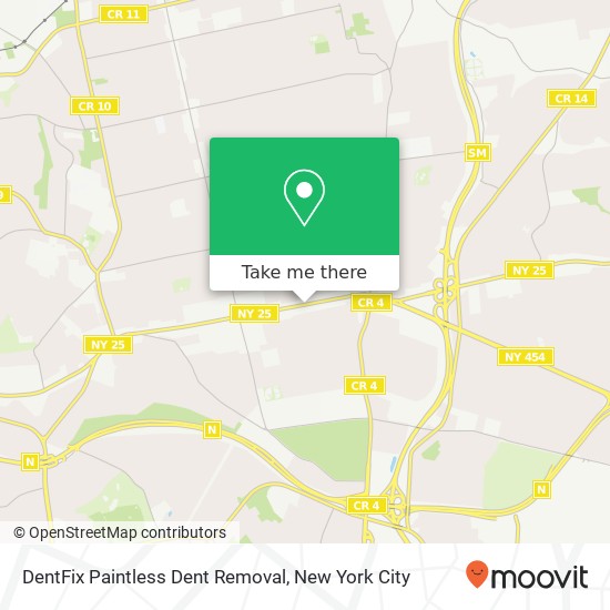DentFix Paintless Dent Removal map