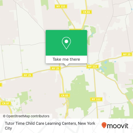 Tutor Time Child Care Learning Centers map