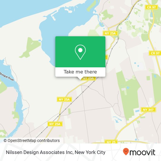Mapa de Nilssen Design Associates Inc
