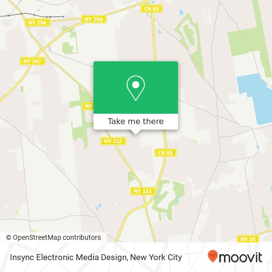 Insync Electronic Media Design map