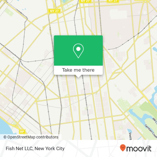 Mapa de Fish Net LLC