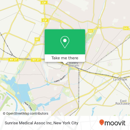 Sunrise Medical Assoc Inc map