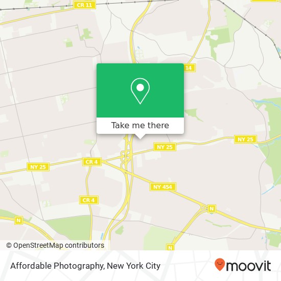 Affordable Photography map