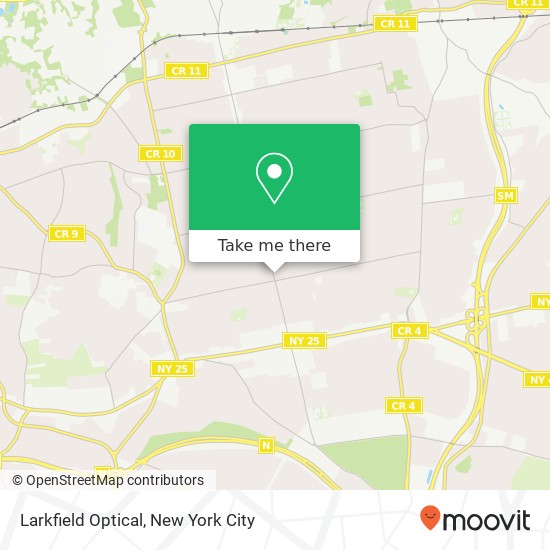 Larkfield Optical map