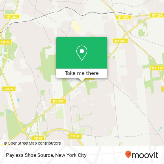 Payless Shoe Source map