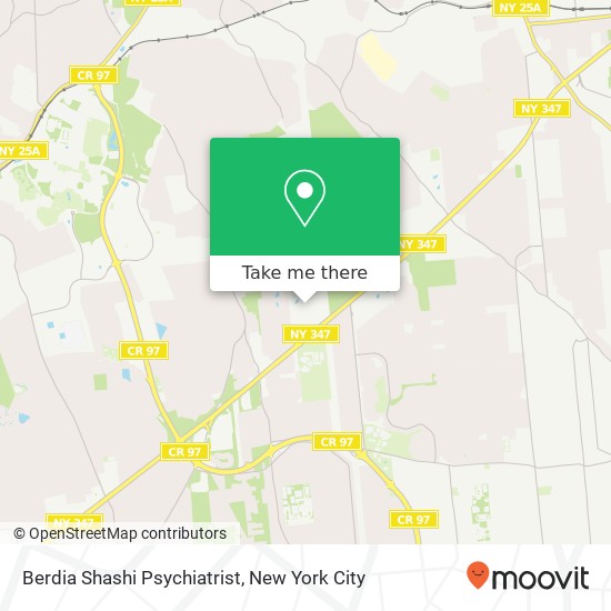Berdia Shashi Psychiatrist map