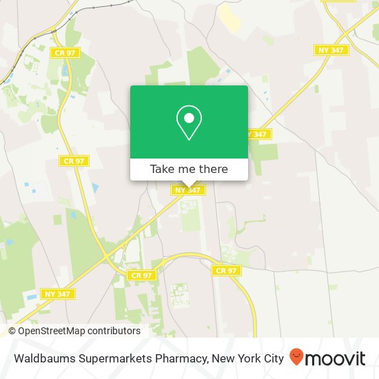 Waldbaums Supermarkets Pharmacy map