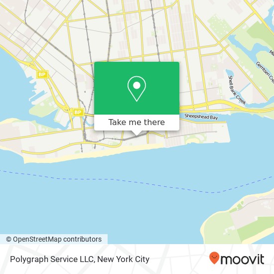 Mapa de Polygraph Service LLC