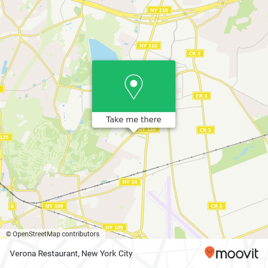 Verona Restaurant map