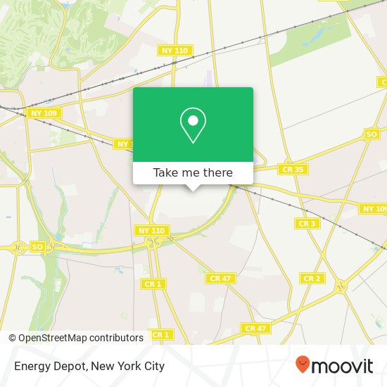 Mapa de Energy Depot