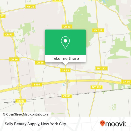 Sally Beauty Supply map