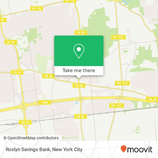 Roslyn Savings Bank map