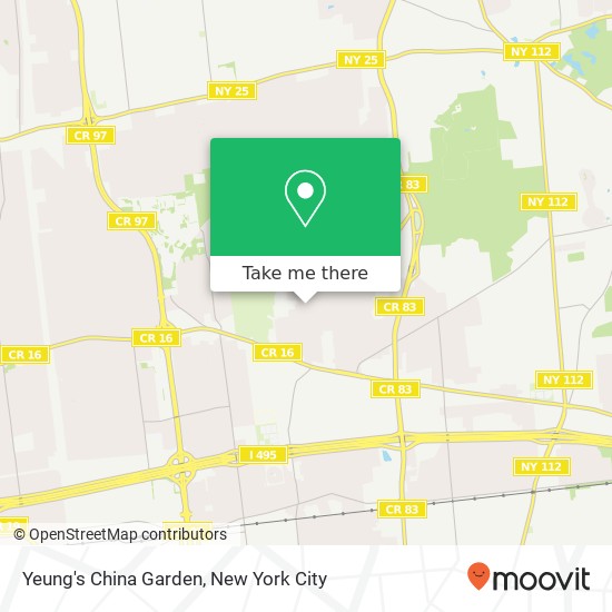 Mapa de Yeung's China Garden