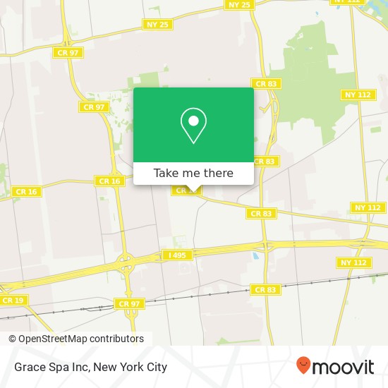 Grace Spa Inc map