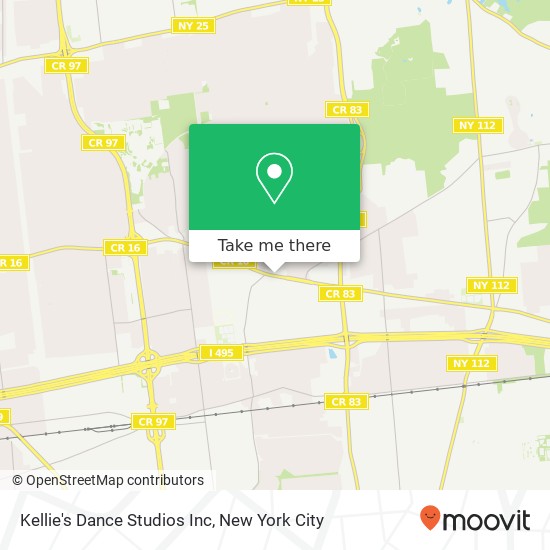 Kellie's Dance Studios Inc map