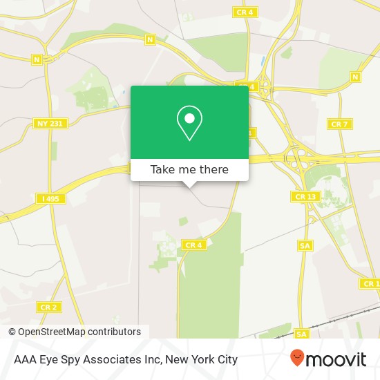 AAA Eye Spy Associates Inc map