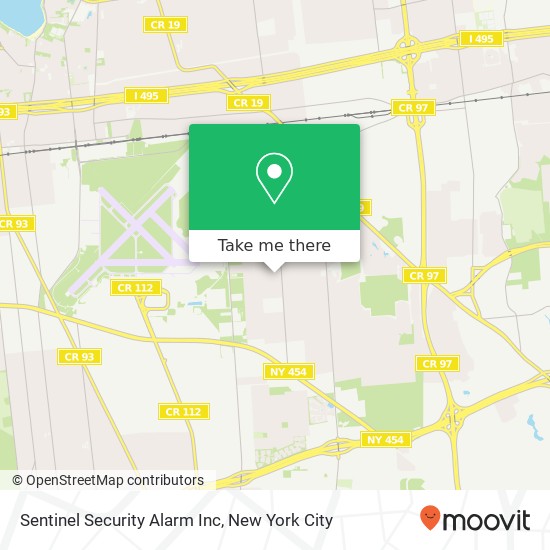 Sentinel Security Alarm Inc map