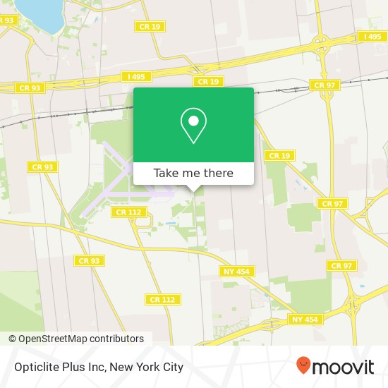 Opticlite Plus Inc map