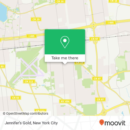 Jennifer's Gold map