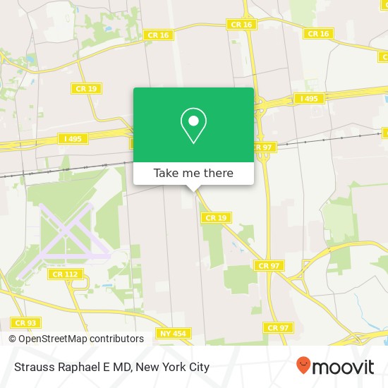 Strauss Raphael E MD map