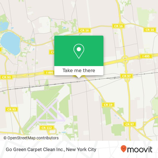 Mapa de Go Green Carpet Clean Inc.