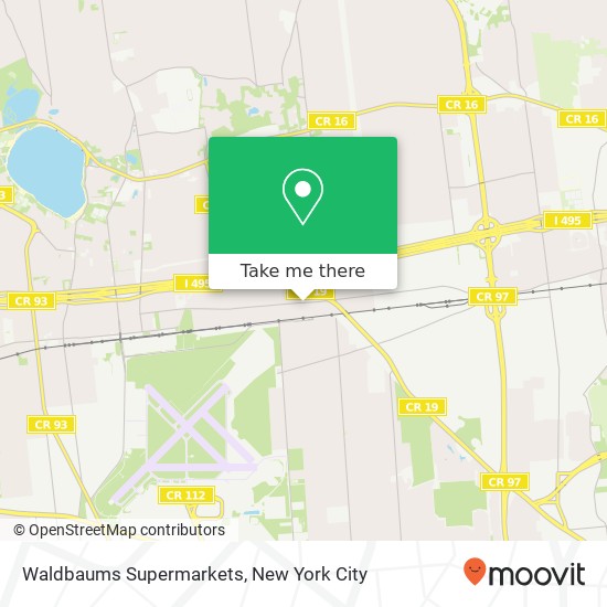 Mapa de Waldbaums Supermarkets