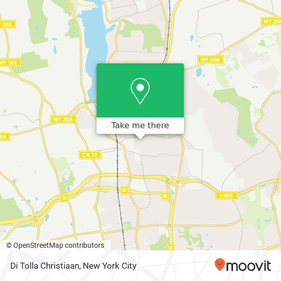 Mapa de Di Tolla Christiaan