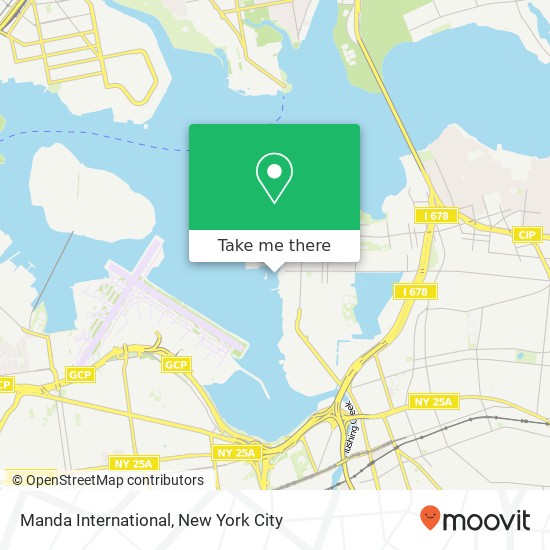 Mapa de Manda International