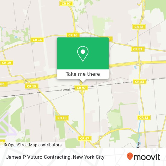 James P Vuturo Contracting map