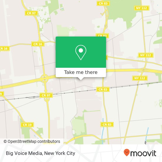 Big Voice Media map