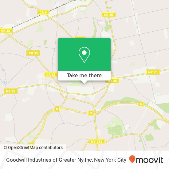 Goodwill Industries of Greater Ny Inc map