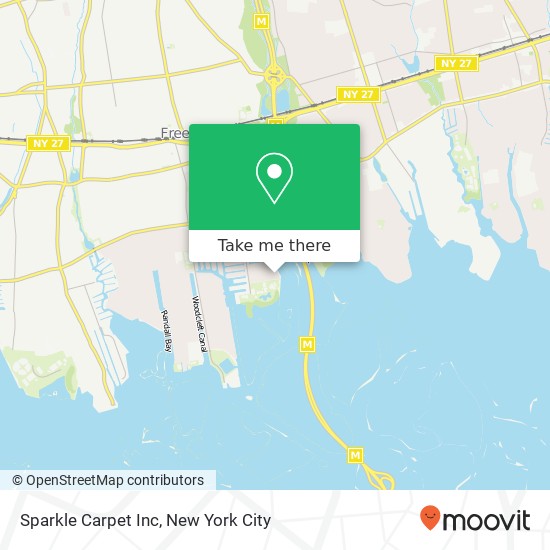 Sparkle Carpet Inc map