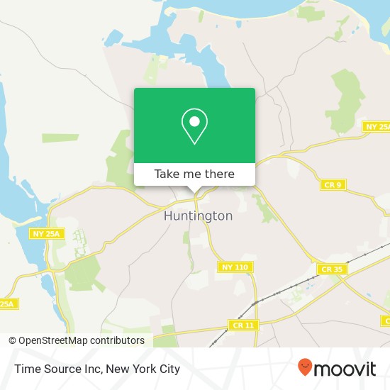 Time Source Inc map