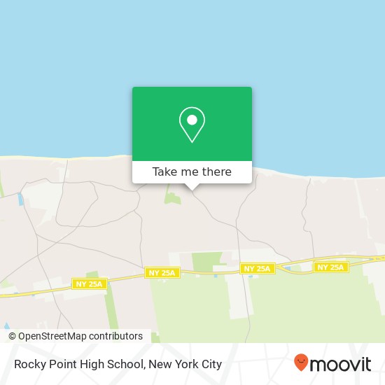 Rocky Point High School map
