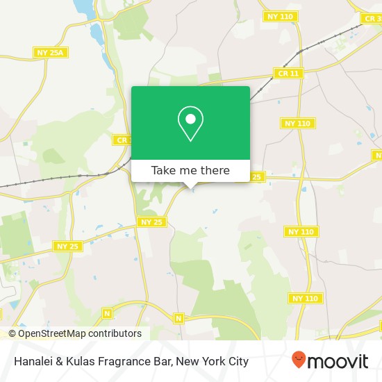 Hanalei & Kulas Fragrance Bar map