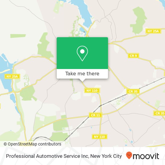 Mapa de Professional Automotive Service Inc