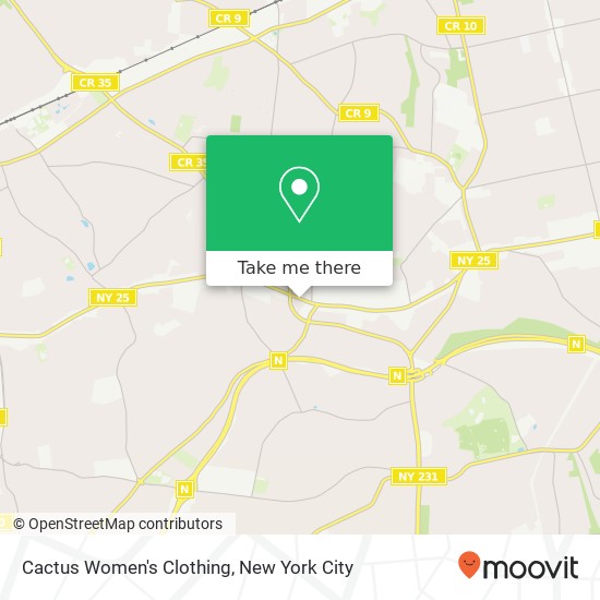 Cactus Women's Clothing map