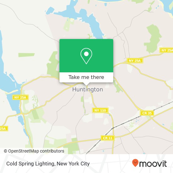 Cold Spring Lighting map