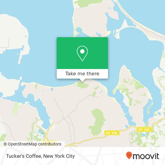 Tucker's Coffee map