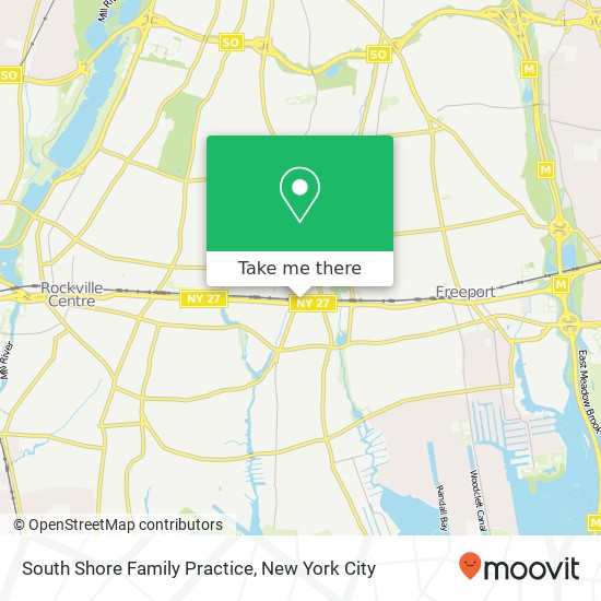 South Shore Family Practice map