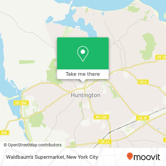 Mapa de Waldbaum's Supermarket