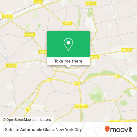 Mapa de Safelite Automobile Glass